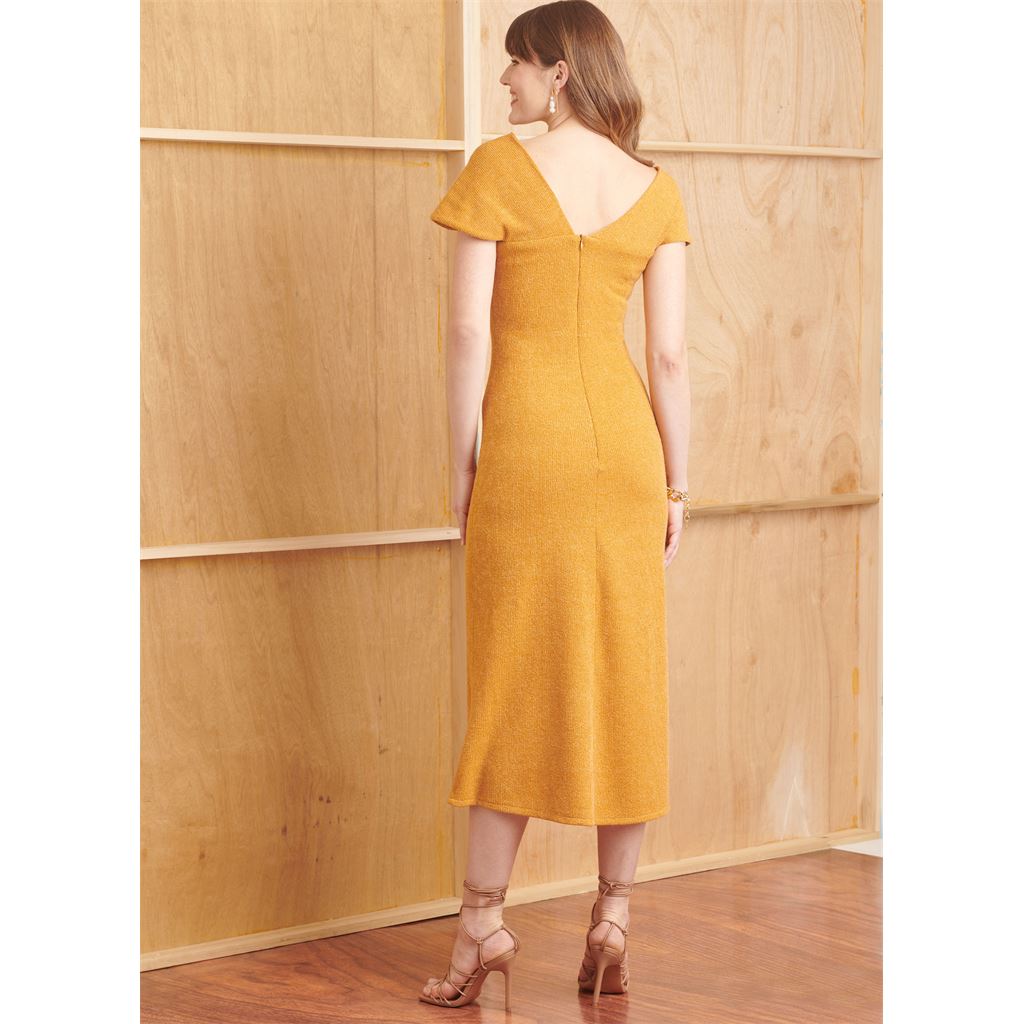 Simplicity Sewing Pattern S9820 Misses Knit Dresses and Shrug 9820 Image 7 From Patternsandplains.com