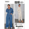 Simplicity Sewing Pattern S9822 Misses Jumpsuits by Mimi G Style 9822 Image 1 From Patternsandplains.com