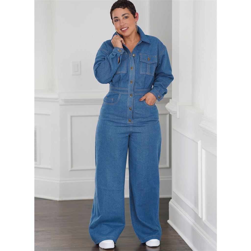Simplicity Sewing Pattern S9822 Misses Jumpsuits by Mimi G Style 9822 Image 3 From Patternsandplains.com