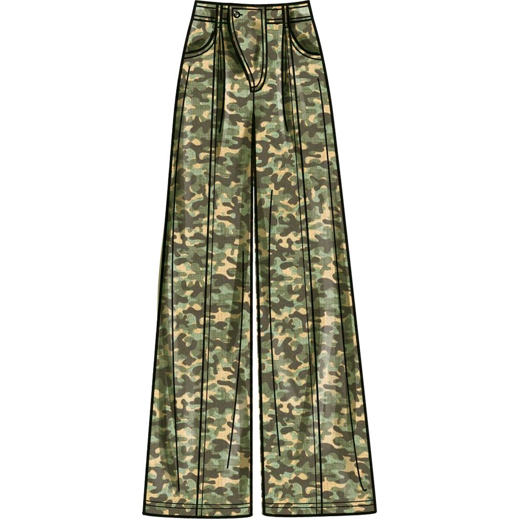 Simplicity Sewing Pattern S9823 Misses Pants 9823 Image 4 From Patternsandplains.com