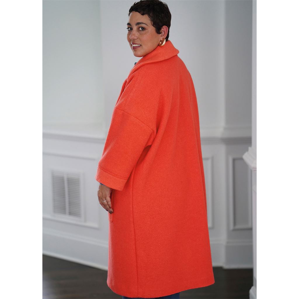 Simplicity Sewing Pattern S9824 Misses Coat in Two Lengths by Mimi G Style 9824 Image 6 From Patternsandplains.com