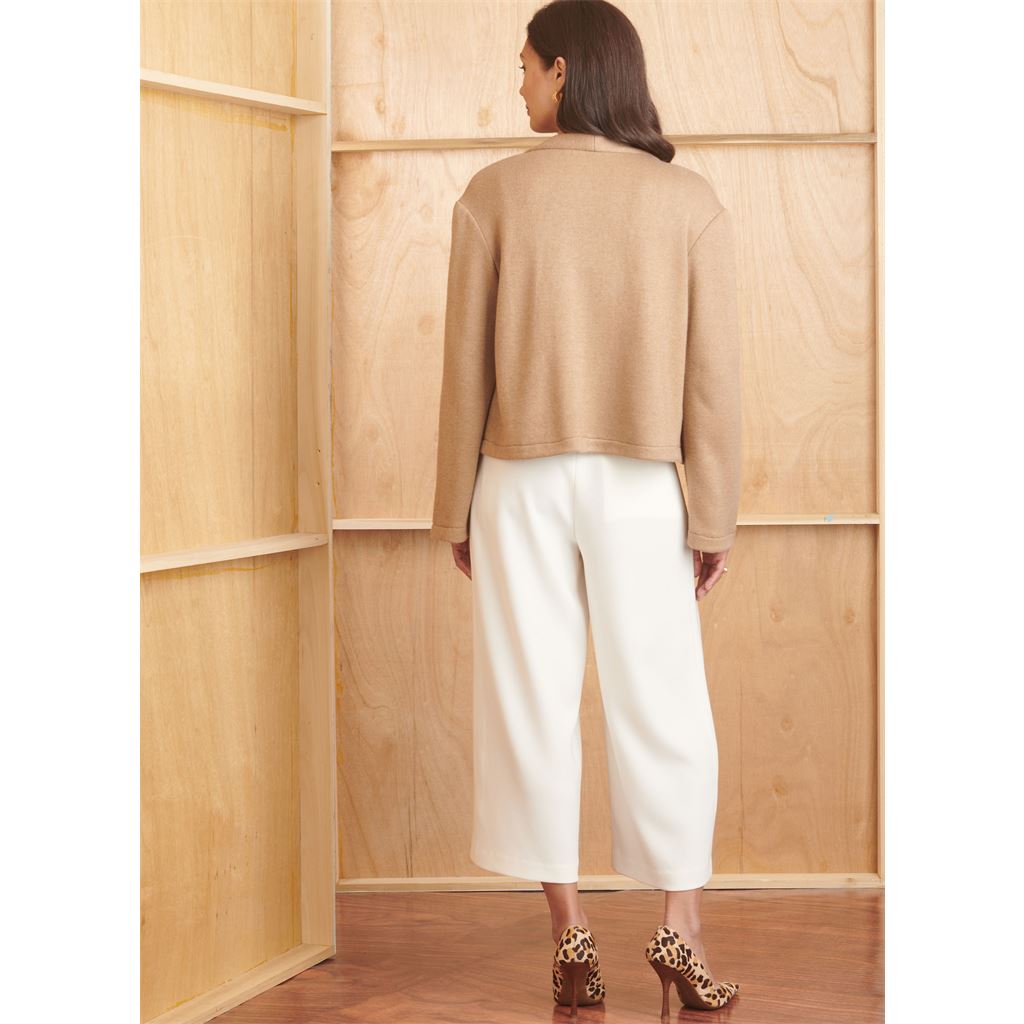 Simplicity Sewing Pattern S9826 Misses Pants in Two Lengths Camisole and Cardigan 9826 Image 8 From Patternsandplains.com