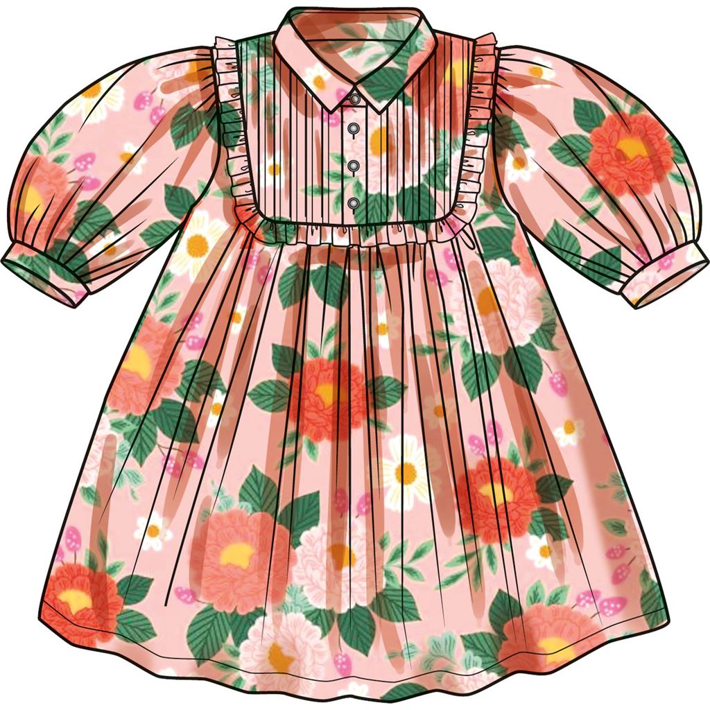 Simplicity Sewing Pattern S9830 Childrens Dresses 9830 Image 4 From Patternsandplains.com
