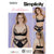 Simplicity Sewing Pattern S9833 Misses and Womens Bra Panty and Thong by Madalynne Intimates 9833 Image 1 From Patternsandplains.com
