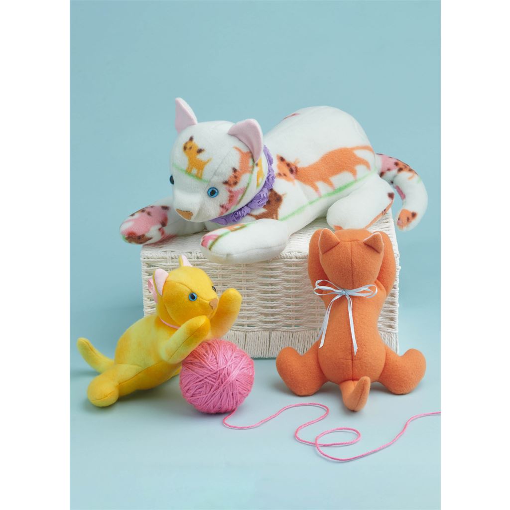 Simplicity Sewing Pattern S9837 Plush Animals by Carla Reiss Design 9837 Image 2 From Patternsandplains.com