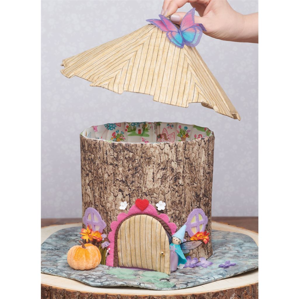 Simplicity Sewing Pattern S9839 Fabric Critter Houses and Peg Doll Accessories by Carla Reiss Design 9839 Image 7 From Patternsandplains.com