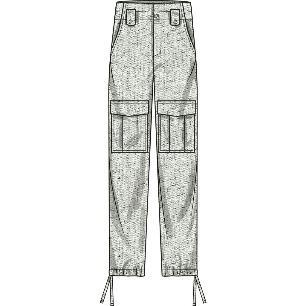 Simplicity Sewing Pattern S9852 Misses Pants and Belt 9852 Image 3 From Patternsandplains.com