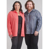 Simplicity Sewing Pattern S9859 Plus Size Unisex Shirts 9859 Image 2 From Patternsandplains.com