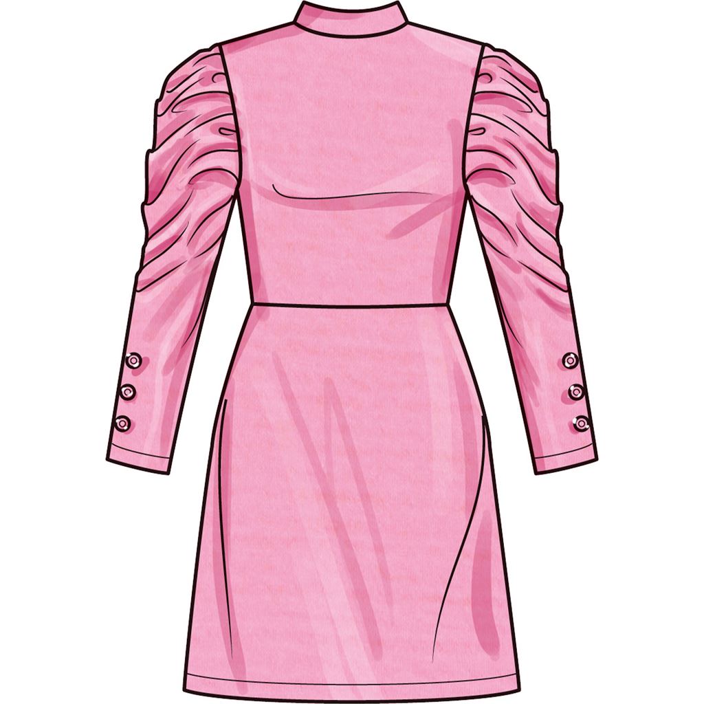 Simplicity Sewing Pattern S9862 Childrens and Girls Knit Dresses 9862 Image 5 From Patternsandplains.com