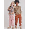 Simplicity Sewing Pattern S9864 Girls and Boys Shirt and Cargo Pants 9864 Image 7 From Patternsandplains.com