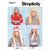 Simplicity Sewing Pattern S9871 Knit Hats and Arm Warmers 9871 Image 1 From Patternsandplains.com