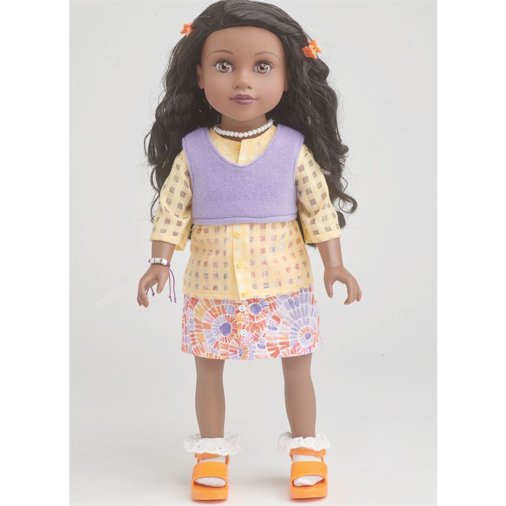 Simplicity Sewing Pattern S9874 18 Doll Clothes by Carla Reiss Design 9874 Image 3 From Patternsandplains.com