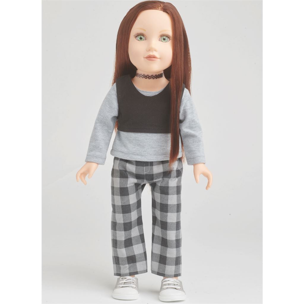 Simplicity Sewing Pattern S9874 18 Doll Clothes by Carla Reiss Design 9874 Image 4 From Patternsandplains.com