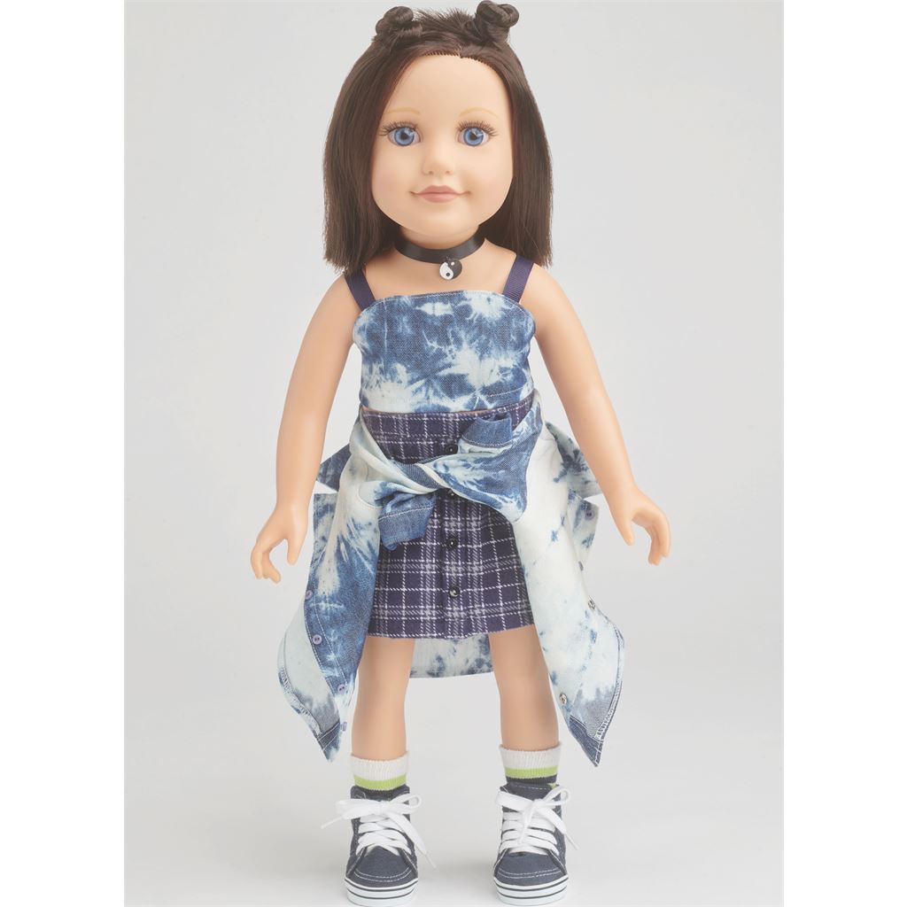 Simplicity Sewing Pattern S9874 18 Doll Clothes by Carla Reiss Design 9874 Image 5 From Patternsandplains.com