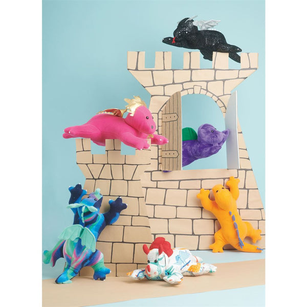 Simplicity Sewing Pattern S9876 Plush Dinosaurs and Dragons by Carla ...