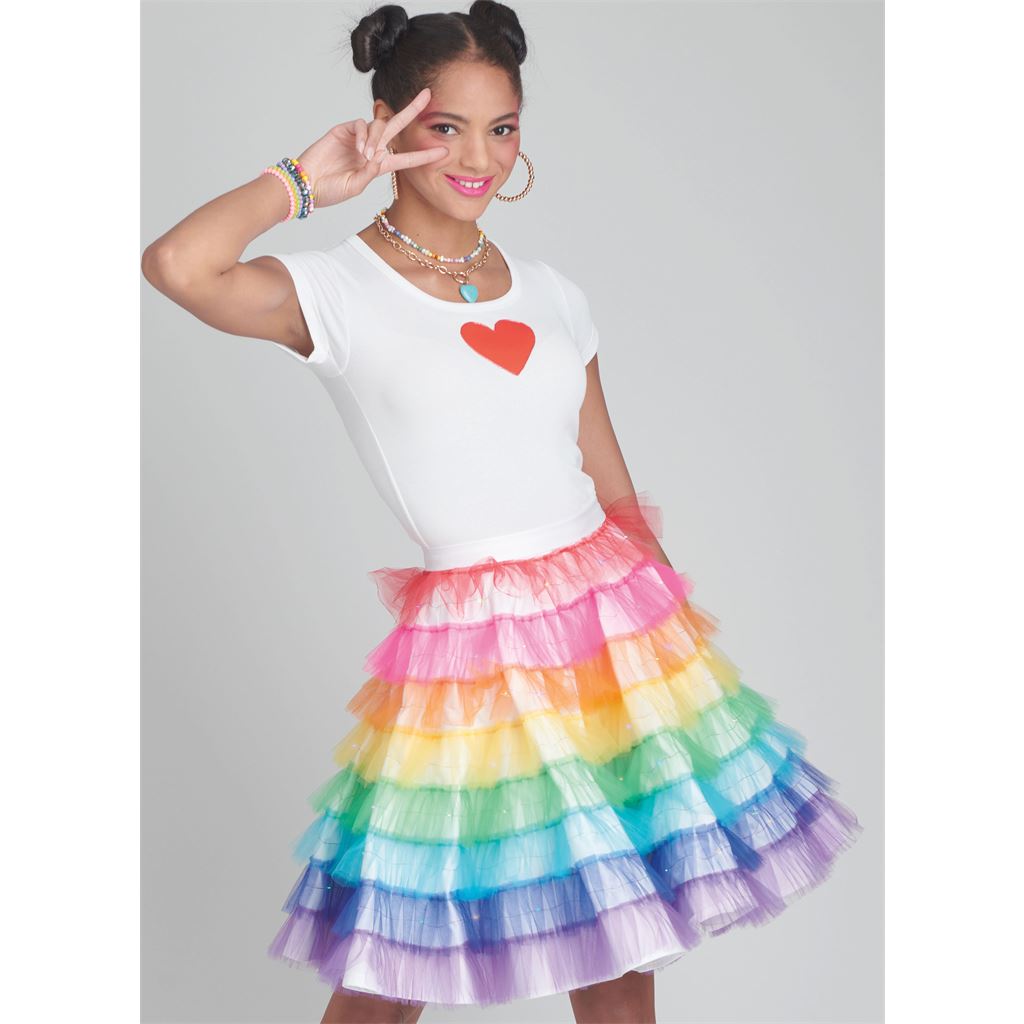 Simplicity Sewing Pattern S9879 Holiday Skirts Collar and Appliques 9879 Image 5 From Patternsandplains.com