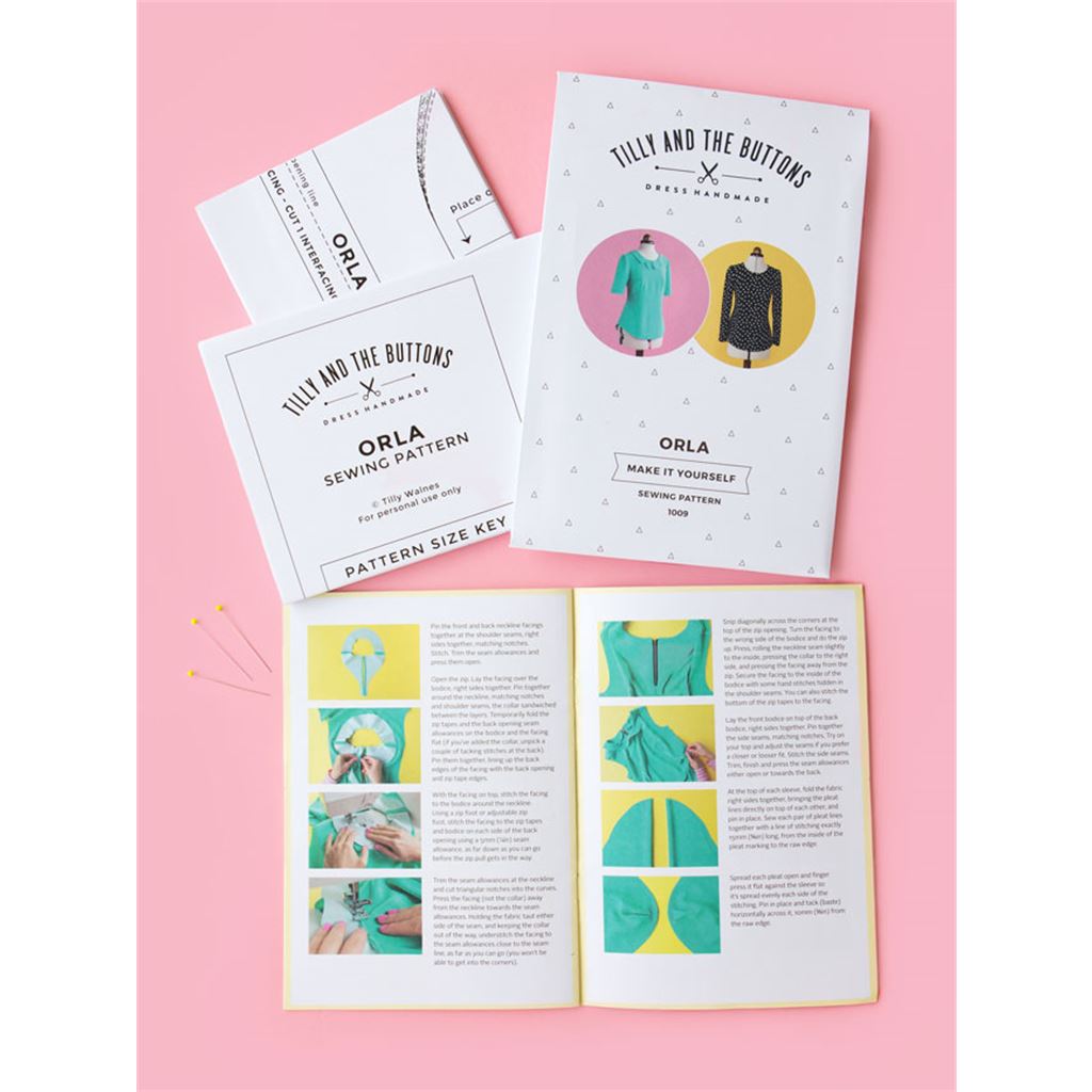 Tilly and the Buttons Pattern 1009 Orla Image 3 From Patternsandplains.com