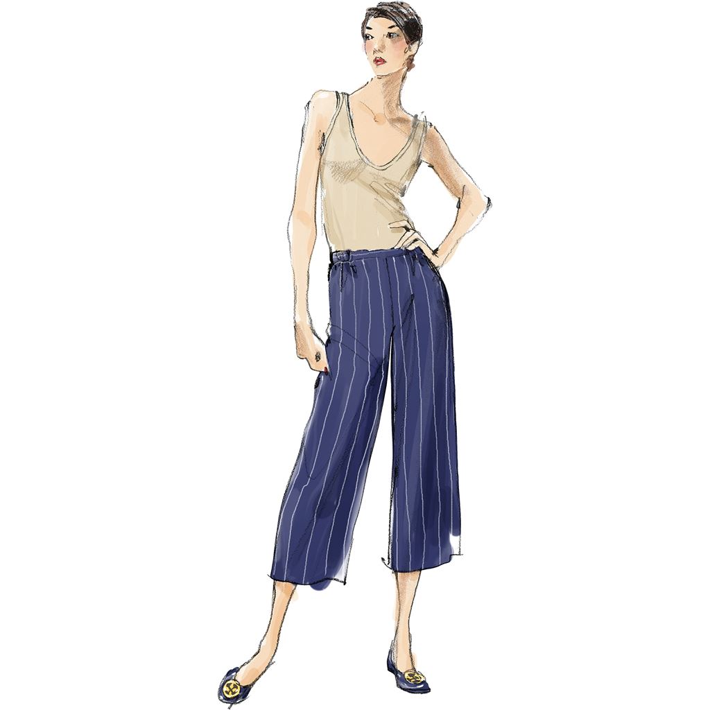 Vogue Pattern V1050 Misses Pants 1050 Image 4 From Patternsandplains.com.jpg