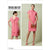 Vogue Pattern V1544 Misses Lined Shift Dress with Back Drop Collar and Tie 1544 Image 1 From Patternsandplains.com