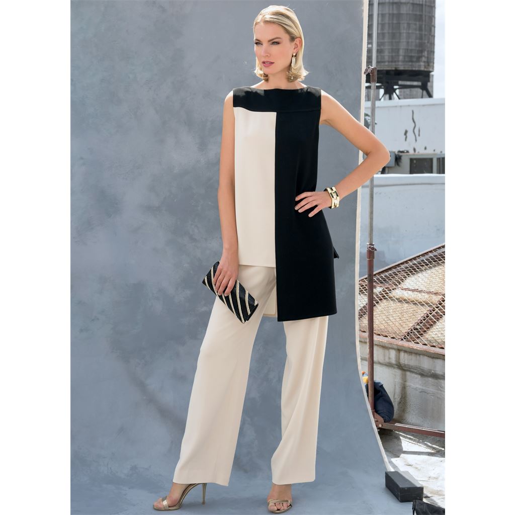 Vogue Pattern V1581 Misses Tunic and Pants 1581 Image 3 From Patternsandplains.com.jpg