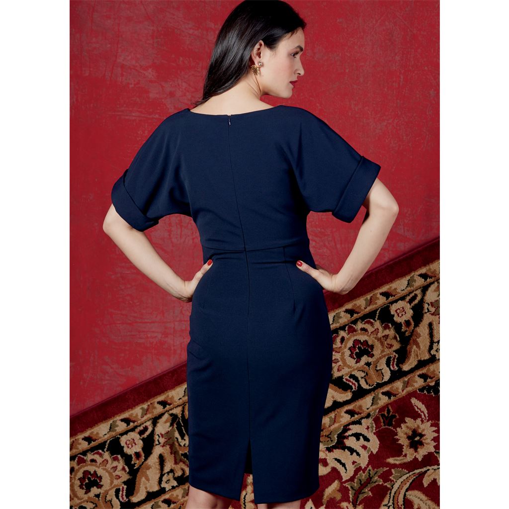 Vogue Pattern V1595 Misses Dress 1595 Image 4 From Patternsandplains.com