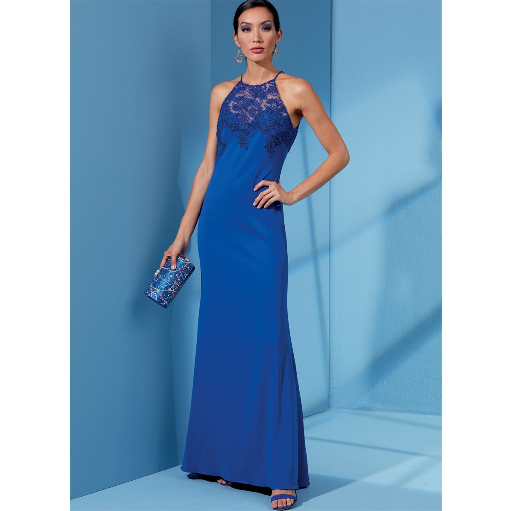 Vogue Pattern V1615 Misses Misses Petite Dress 1615 Image 2 From Patternsandplains.com