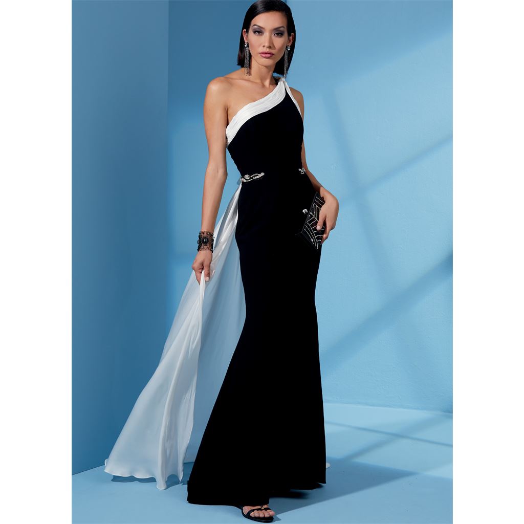 Vogue Pattern V1616 Misses Misses Petite Dress 1616 Image 2 From Patternsandplains.com