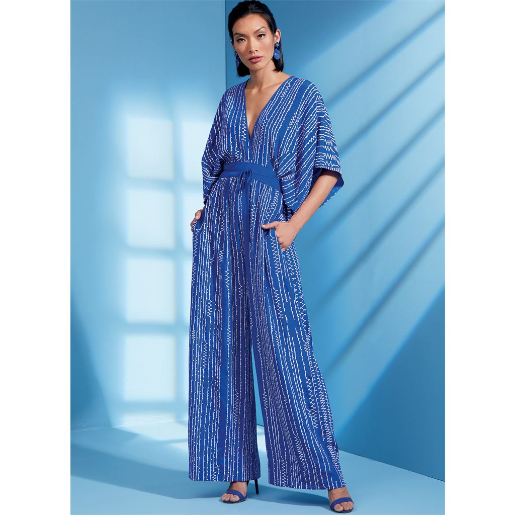 Vogue Pattern V1617 Misses Jumpsuit 1617 Image 2 From Patternsandplains.com