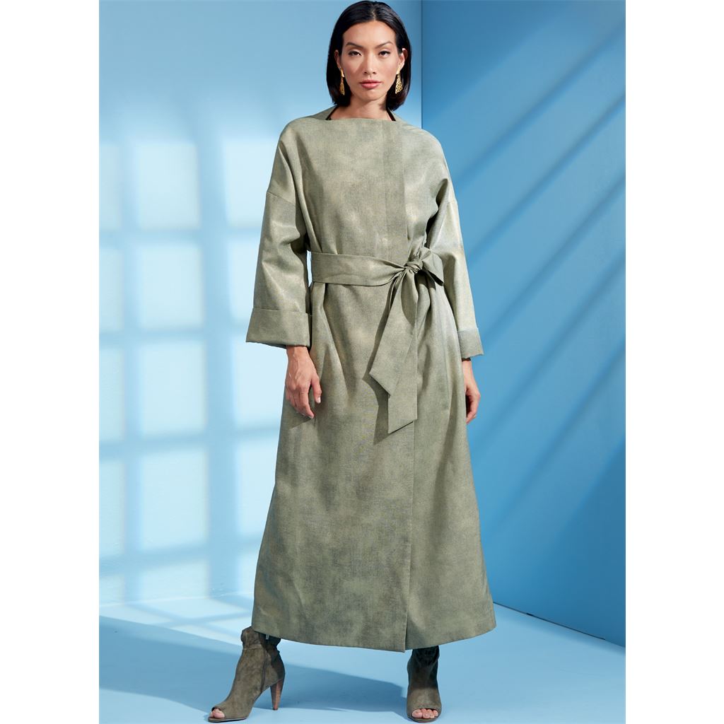 Vogue Pattern V1619 Misses Duster Sash and Pants 1619 Image 6 From Patternsandplains.com