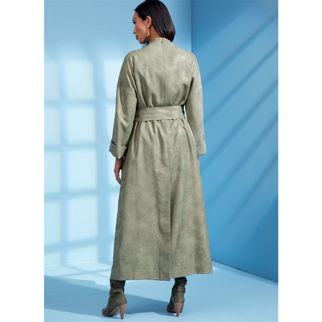 Vogue Pattern V1619 Misses Duster Sash and Pants 1619 Image 7 From Patternsandplains.com