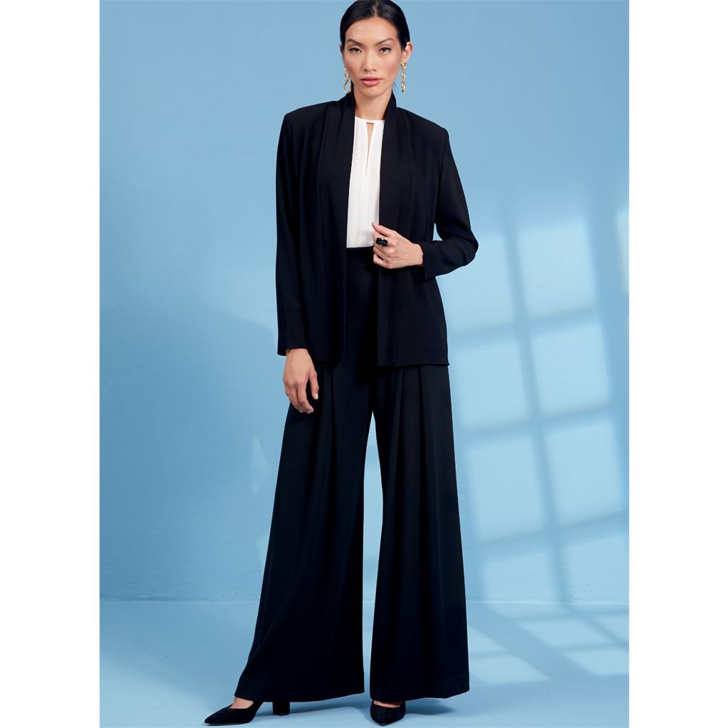 Vogue Pattern V1620 Misses Jacket Top and Pants 1620 Image 4 From Patternsandplains.com