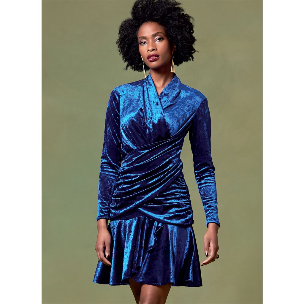 Vogue Pattern V1632 Misses Top Dress and Pants 1632 Image 2 From Patternsandplains.com