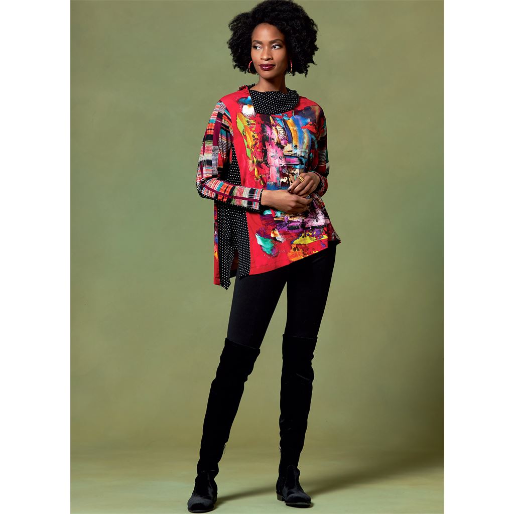 Vogue Pattern V1637 Misses Tops 1637 Image 4 From Patternsandplains.com