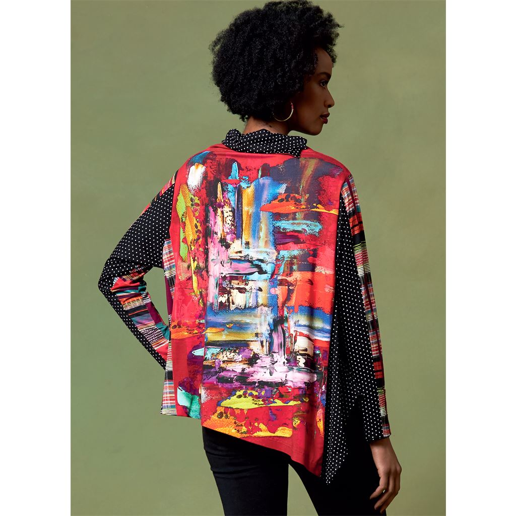 Vogue Pattern V1637 Misses Tops 1637 Image 6 From Patternsandplains.com