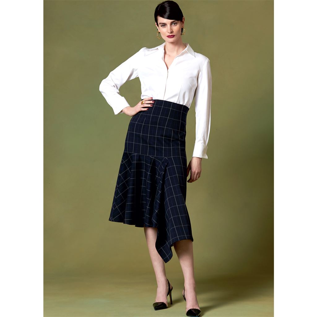 Vogue Pattern V1638 Misses Skirt 1638 Image 2 From Patternsandplains.com