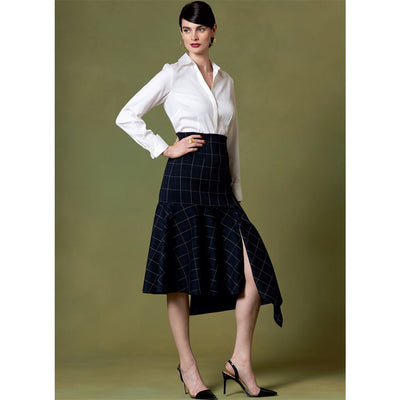 Vogue Pattern V1638 Misses Skirt 1638 Image 3 From Patternsandplains.com
