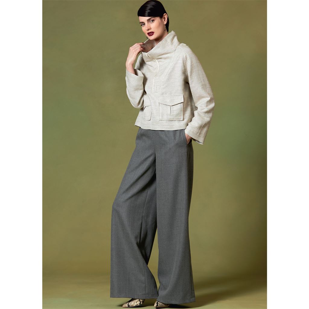 Vogue Pattern V1642 Misses Top and Pants 1642 Image 2 From Patternsandplains.com