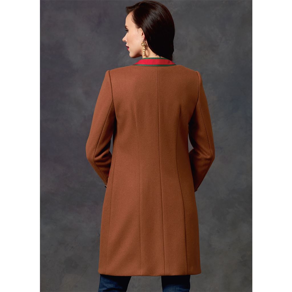 Vogue Pattern V1643 Misses Misses Petite Jacket Dress and Skirt 1643 Image 11 From Patternsandplains.com