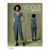 Vogue Pattern V1645 Misses Jumpsuit 1645 Image 1 From Patternsandplains.com