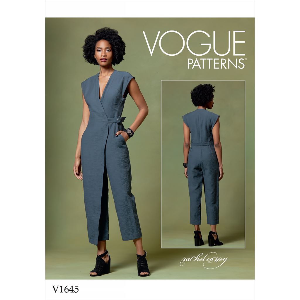 Vogue Pattern V1645 Misses' Jumpsuit
