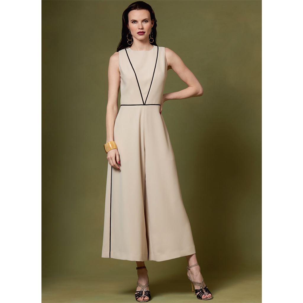 Vogue Pattern V1647 Misses Jumpsuit 1647 Image 2 From Patternsandplains.com