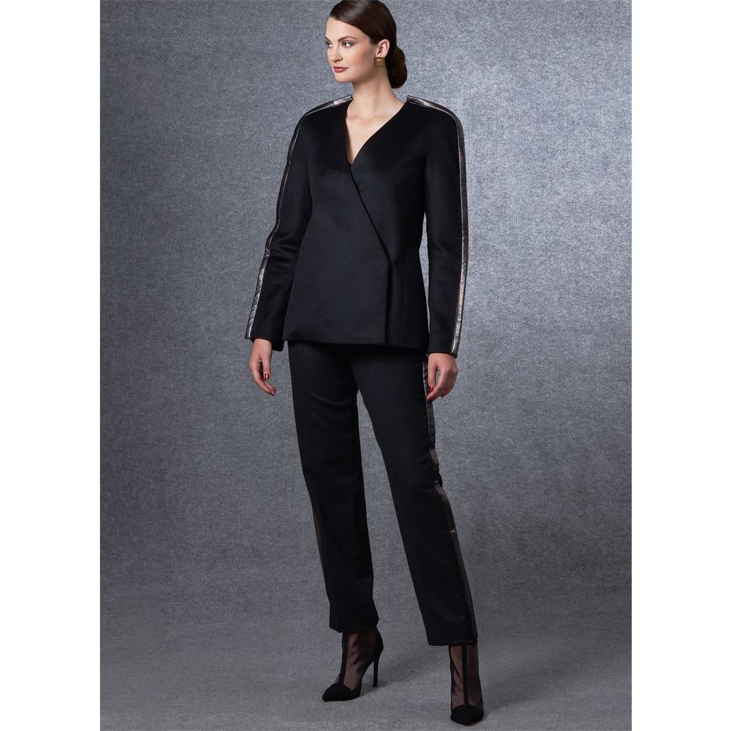 Vogue Pattern V1666 Misses Jacket and Pants 1666 Image 2 From Patternsandplains.com