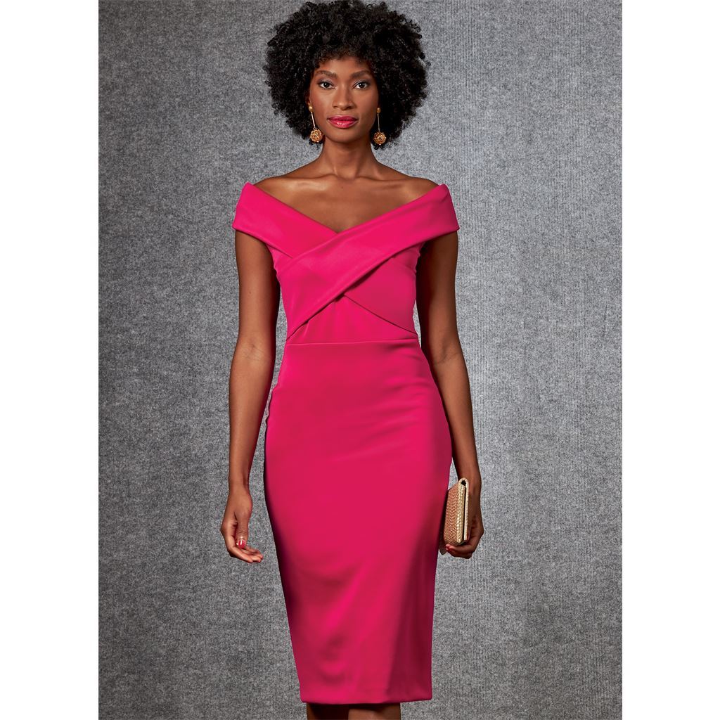 Vogue Pattern V1674 Misses Dress 1674 Image 2 From Patternsandplains.com