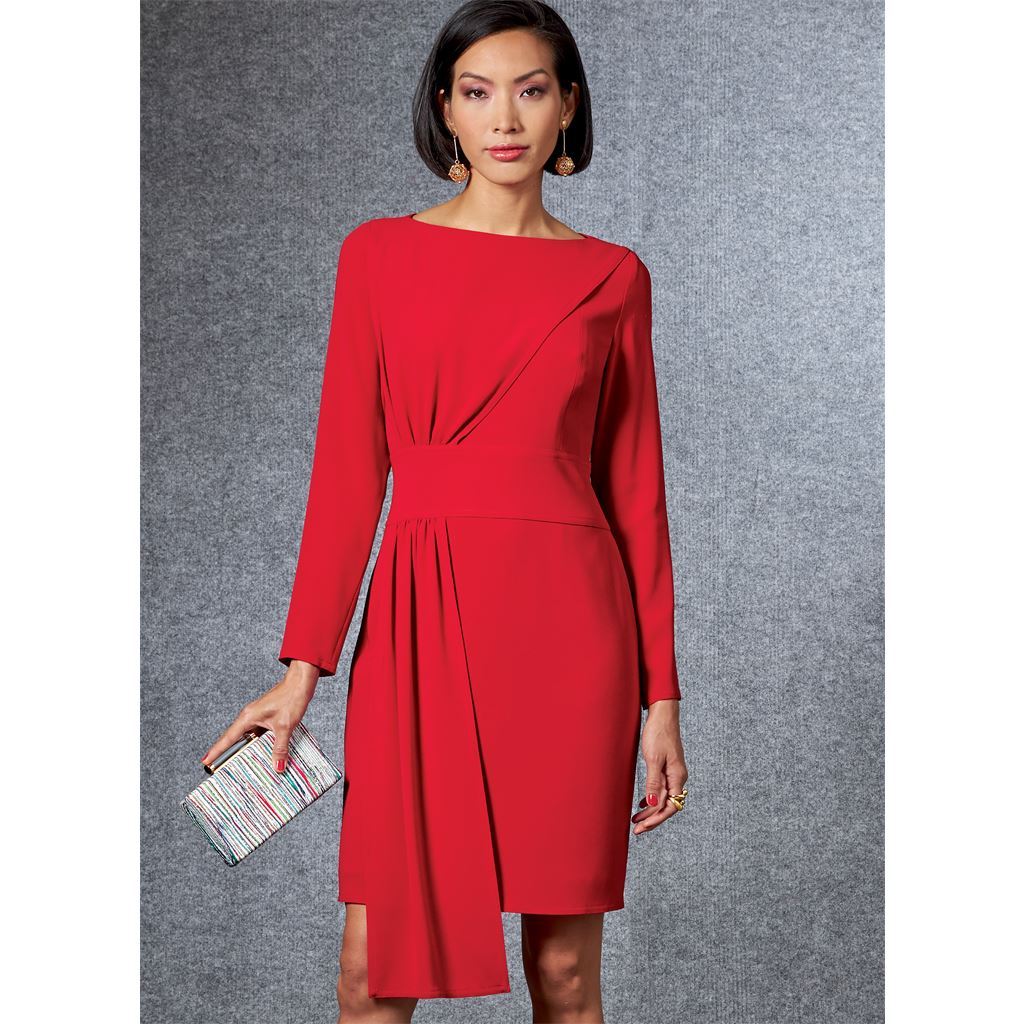 Vogue Pattern V1675 Misses Dress 1675 Image 2 From Patternsandplains.com