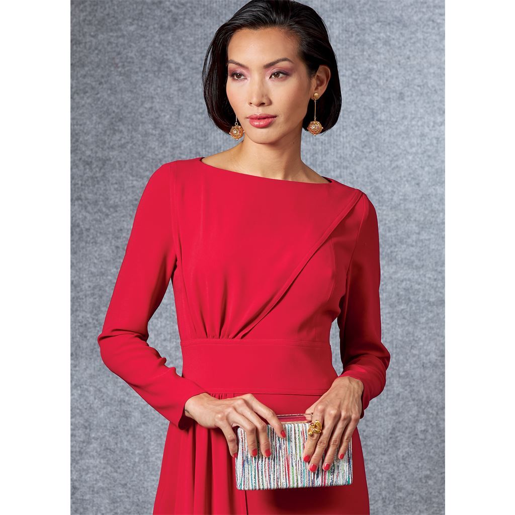 Vogue Pattern V1675 Misses Dress 1675 Image 4 From Patternsandplains.com