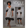 Vogue Pattern V1676 Misses Dress 1676 Image 1 From Patternsandplains.com