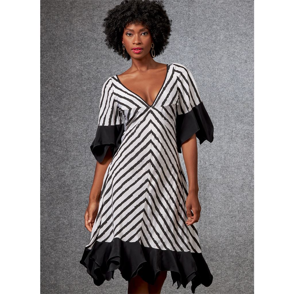 Vogue Pattern V1676 Misses Dress 1676 Image 4 From Patternsandplains.com