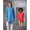 Vogue Pattern V1678 Misses Shirt 1678 Image 1 From Patternsandplains.com