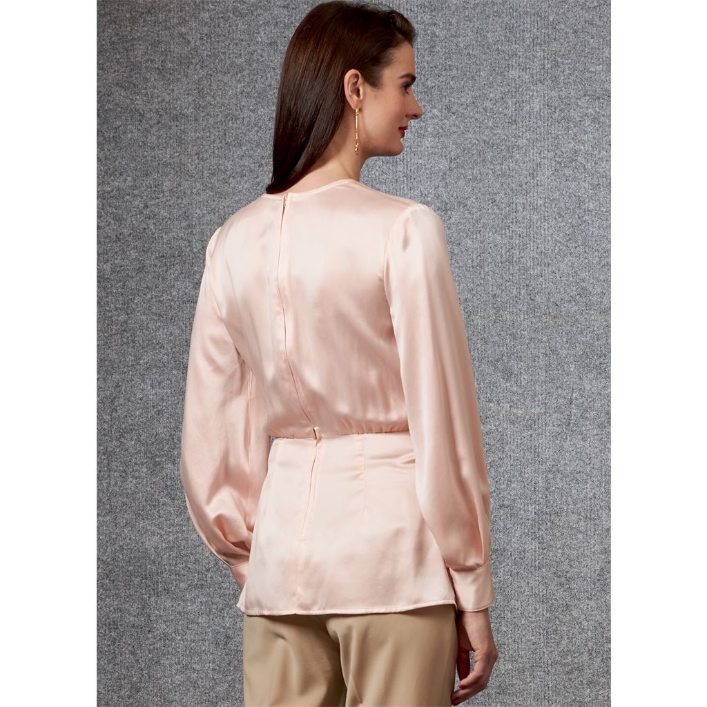 Vogue Pattern V1680 Misses Top 1680 Image 5 From Patternsandplains.com