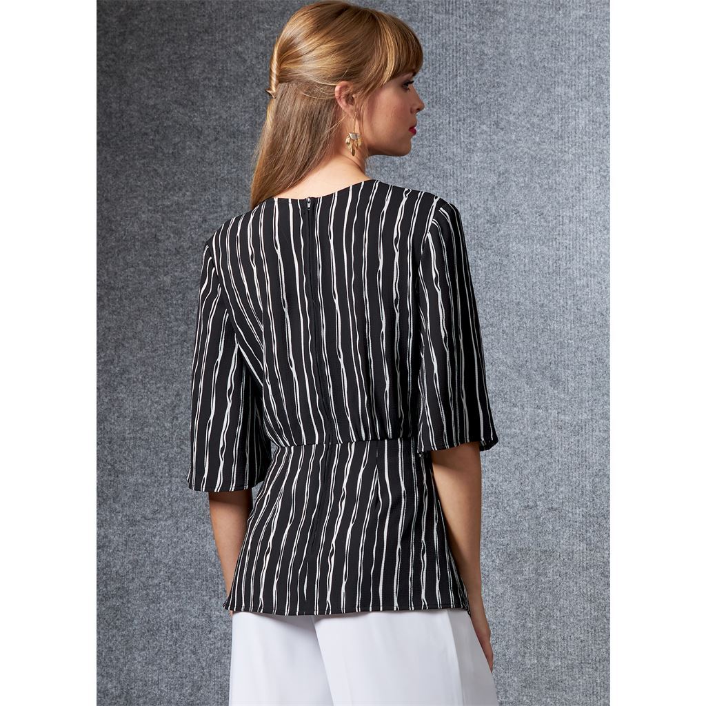 Vogue Pattern V1680 Misses Top 1680 Image 6 From Patternsandplains.com